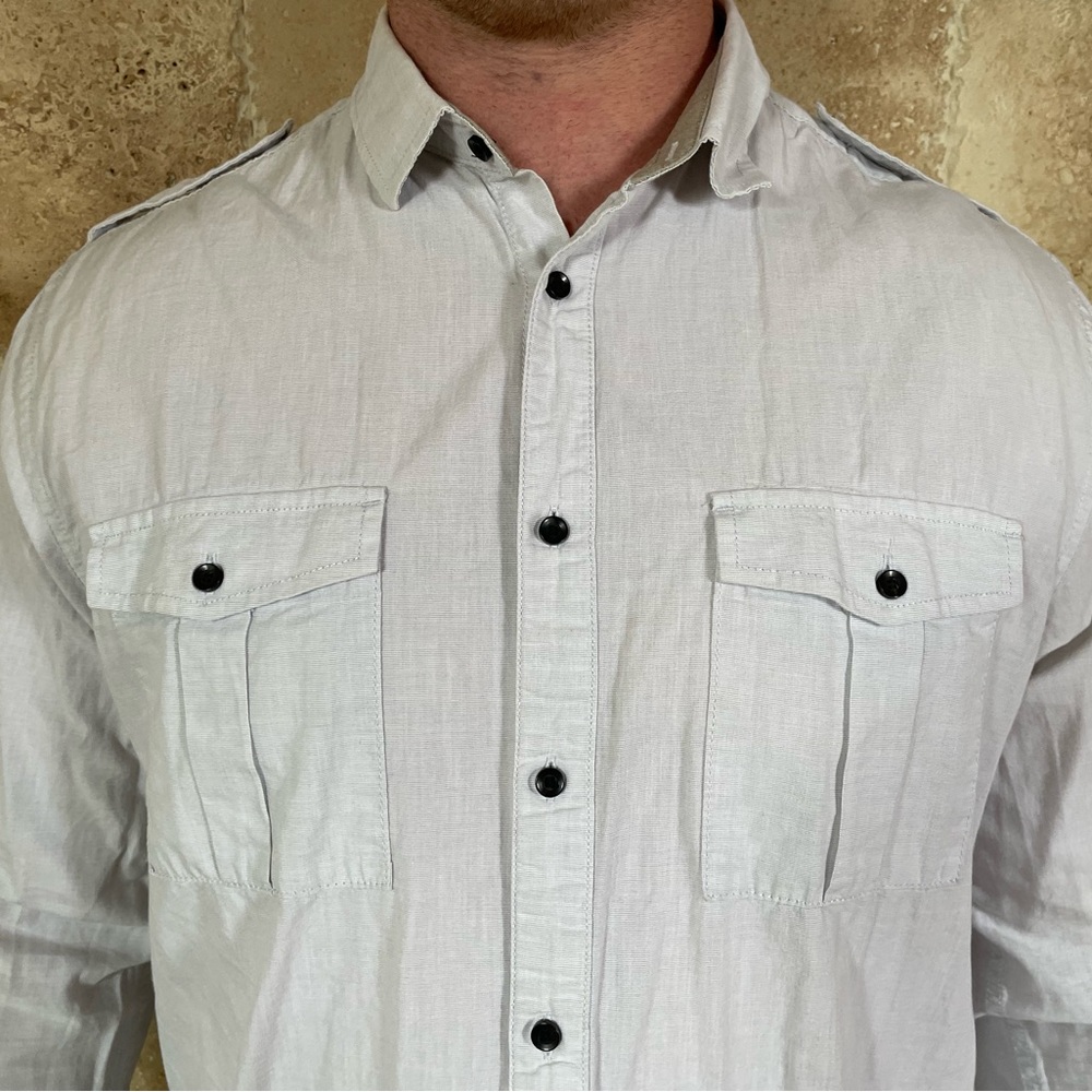 H&M XL button down